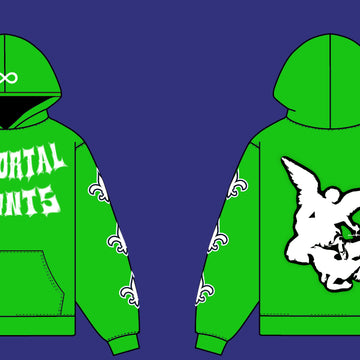 Light Green Immortal Saints Hoodie