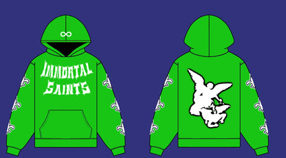 Light Green Immortal Saints Hoodie