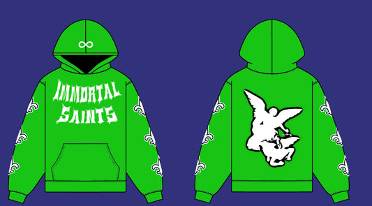 Light Green Immortal Saints Hoodie