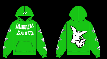 Light Green Immortal Saints Hoodie