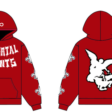 Red Immortal Saints Hoodie