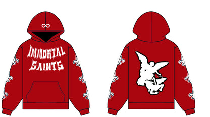 Red Immortal Saints Hoodie